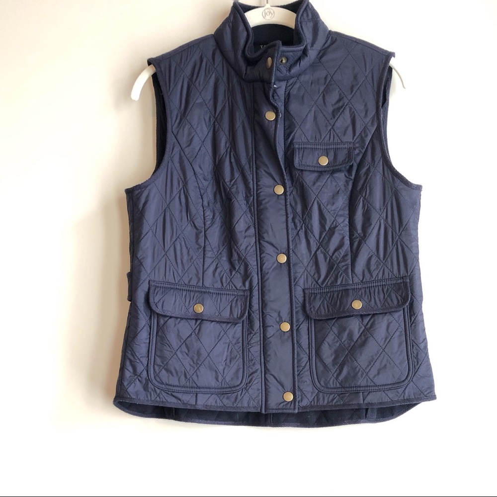 Quilted Fleece Lined Vest